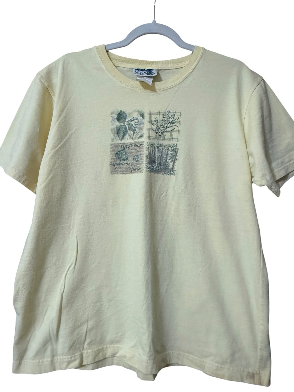 Vintage Northern Reflections Yellow Graphic Tee